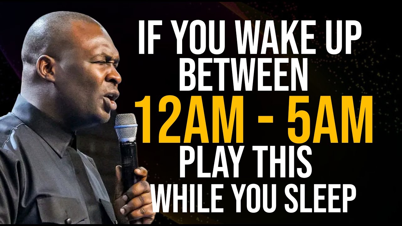 12AM-3AM DANGEROUS MIDNIGHT PRAYERS TO DECLARE WHILE YOU SLEEP | Apostle Joshua Selman