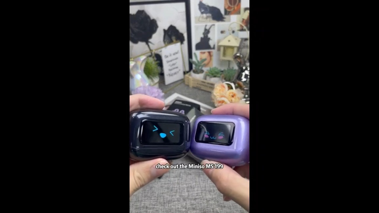 MINISO MS199 Clip-On Wireless Headphones with 135-Language Real-Time Translation! #tech