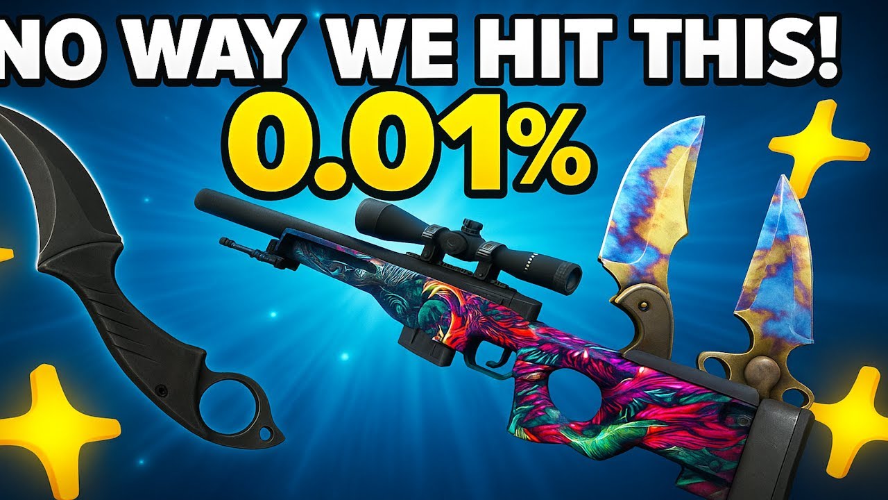 NO WAY… WE HIT A 0.01% SKIN!! (INSANE RAIN.GG COOK)