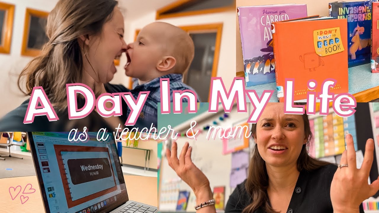 DAY IN THE LIFE OF A TEACHER l Teacher Vlog l Working Mom l Losing my voice, snowy day & lessons