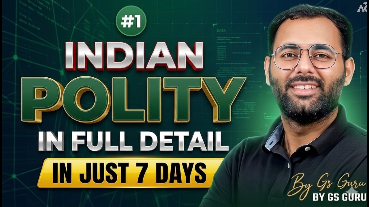 PSTET 2026 Indian Polity Complete Revision | Full Details Class By Ankush Sir