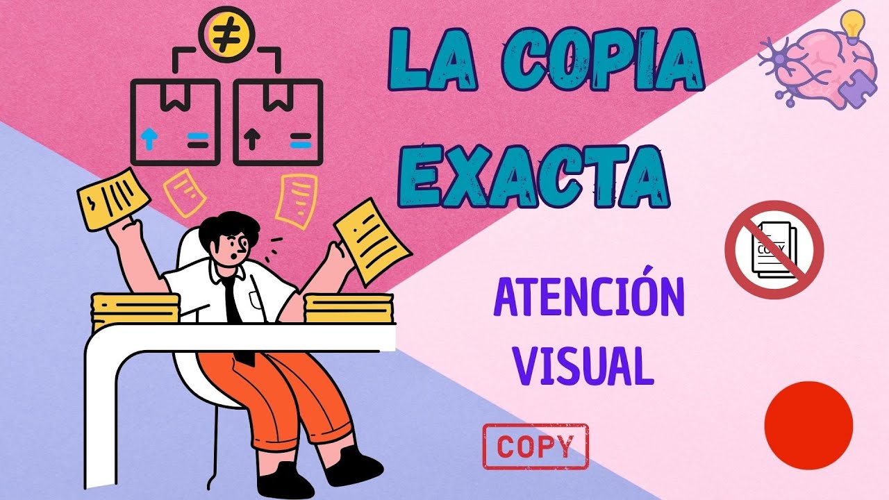 🔥¡Solo los más atentos podrán superar este reto mental! 🧠La copia exacta - Nivel Difícil 🔥