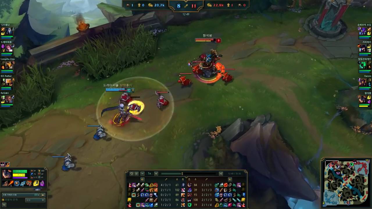 EDG Deft   Caitlyn vs Lucian   KR LOL Challenger 1244LP