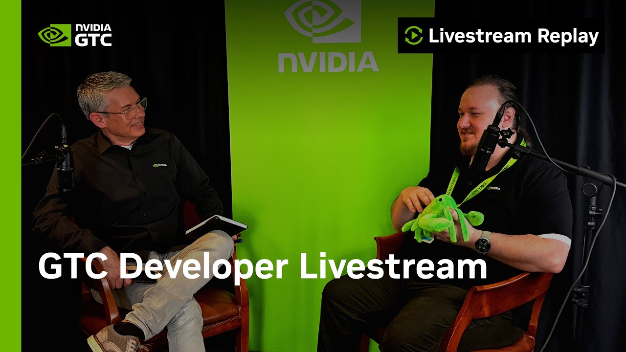 NVIDIA GTC Developer Community Livestream