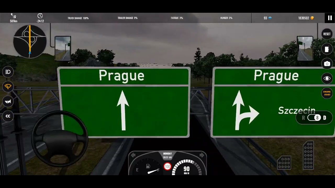 Germany 🇩🇪 Hamburg City To Czech Republic 🇨🇿 Prague City Cargo Fruits Distance 923 km.