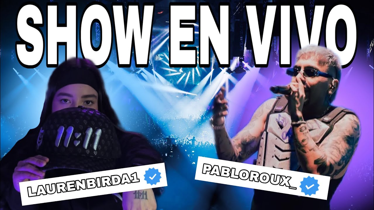@PabloRoux_ @laurenborda1 Hacen el opening de vibes en Passaic NJ- #showenvivo #artistas #streaming 