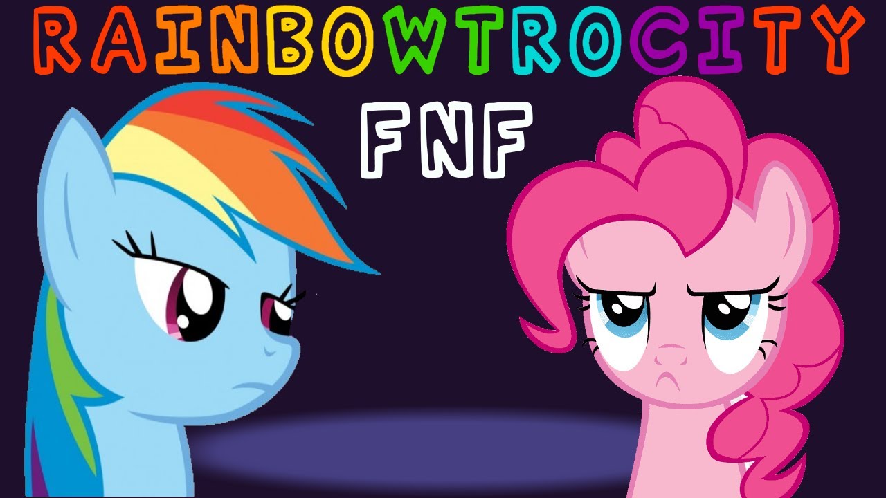 FNF Rainbowtrocity (Atrocity but Rainbow Dash and Pinkie Pie sings it)