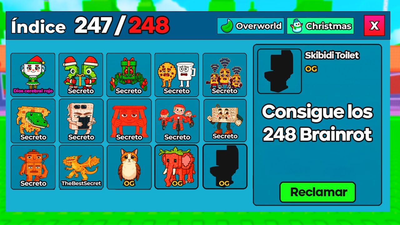 As&iacute; Consigues TODOS LOS BRAINROT en ENCUENTRA EL BRAINROT (FIND THE BRAINROT COMPLETO)
