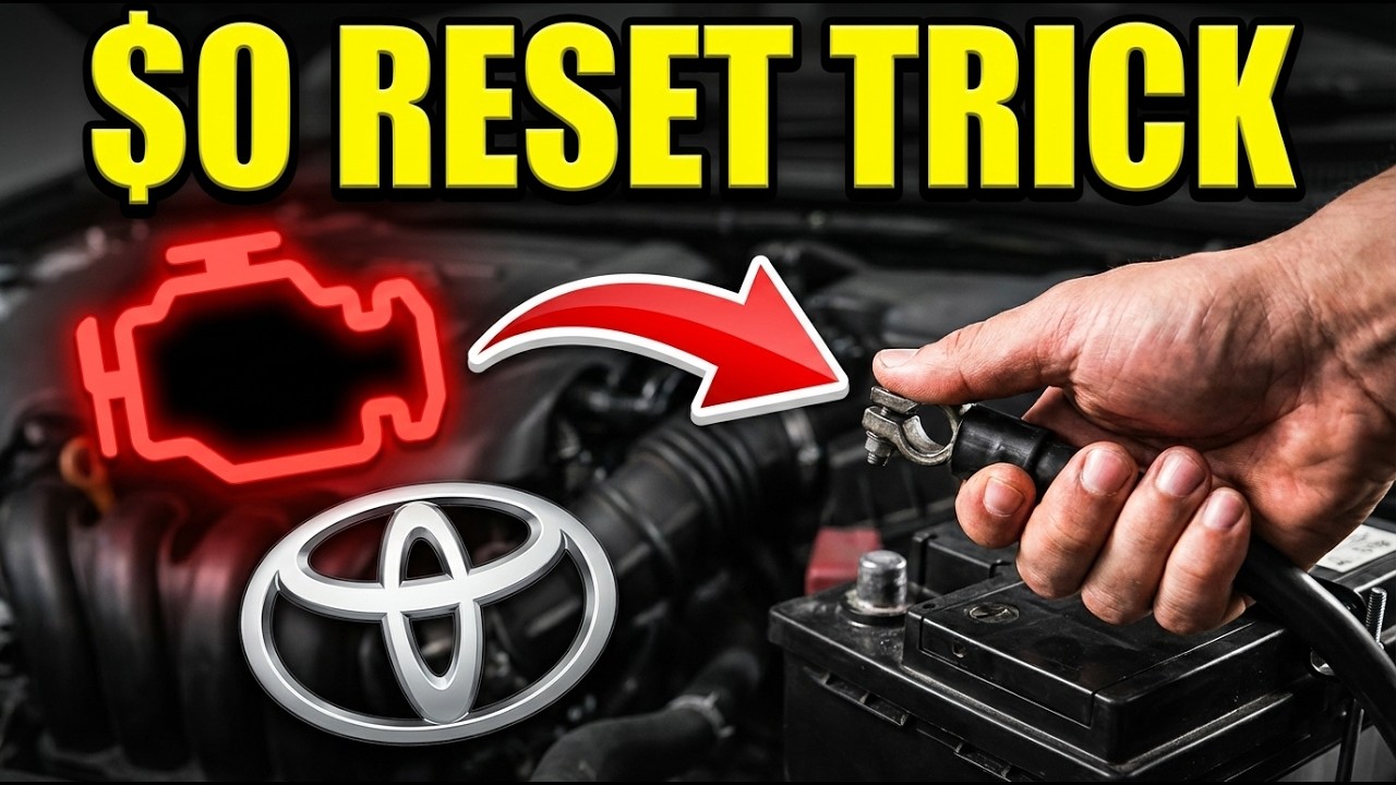 $0 Toyota Reset Tricks Mechanics Hate (Fixes Everything)