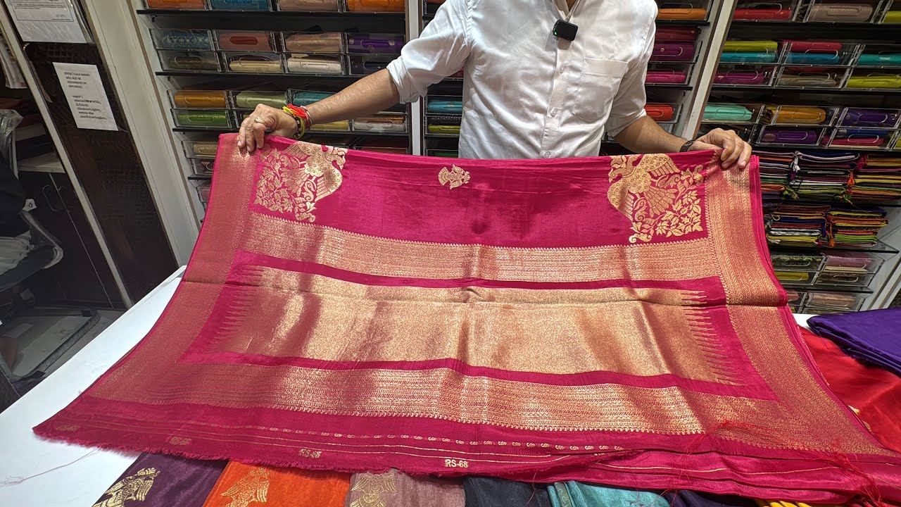 Exclusive Banarasi Saree Collections from Anand Deep Fashion Rajajinagar |Biggest Showroom Bangalore