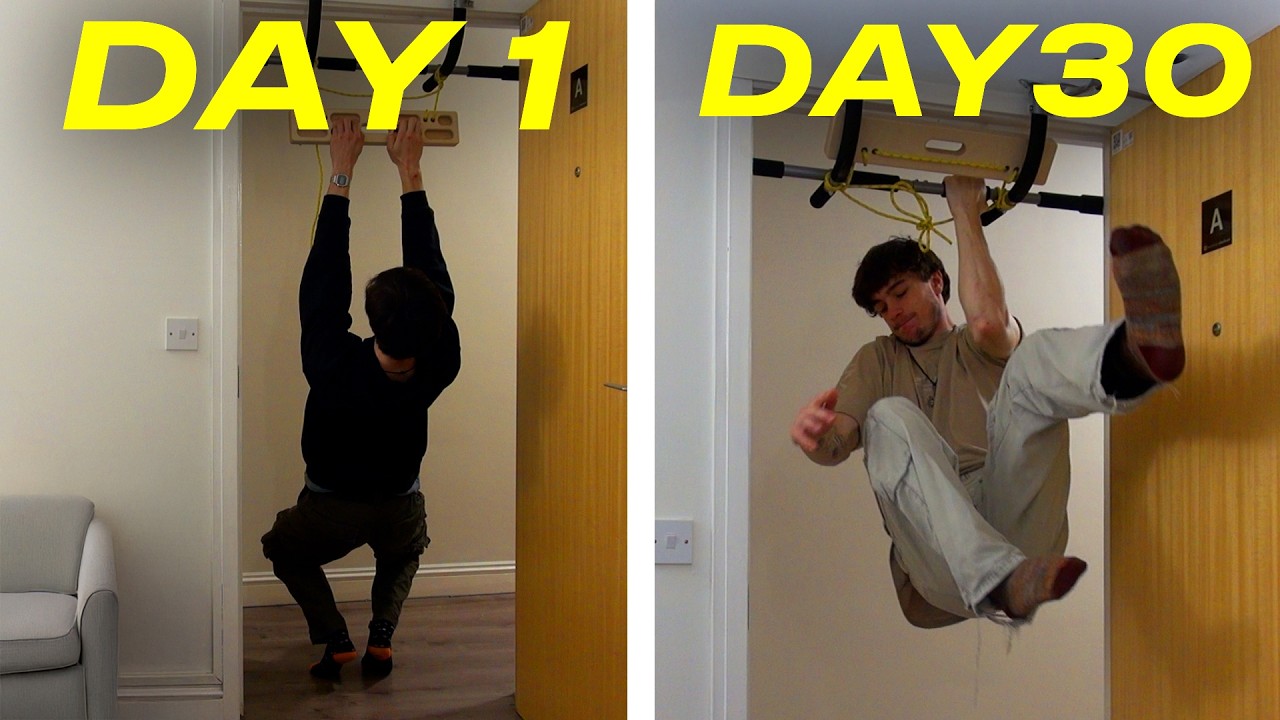 I spent 30 Days Training At Home For Climbing...