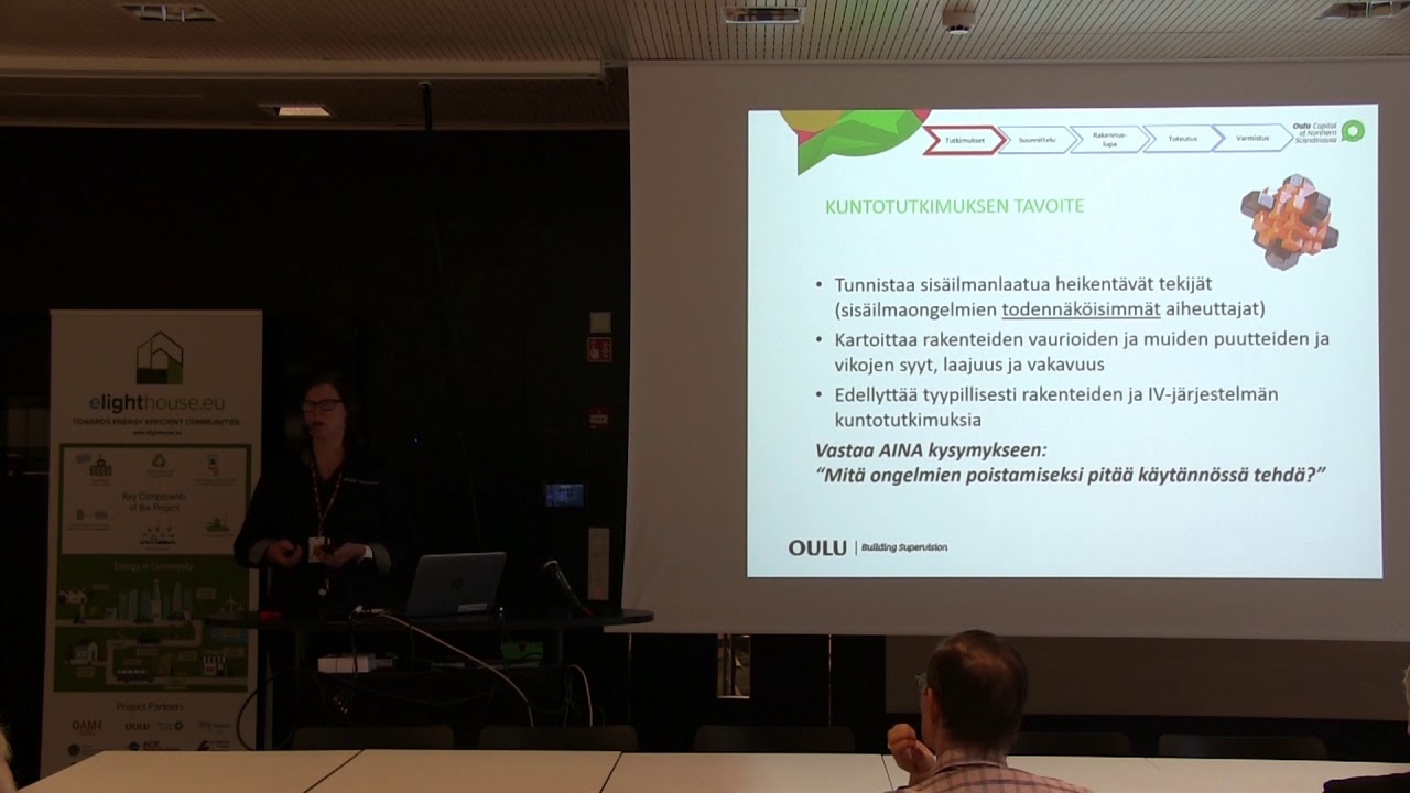 Kosteus  ja homevauriokorjaukset  -seminaari 18.01.2019 - Anneli Paakkari, Oulun rakennusvalvonta