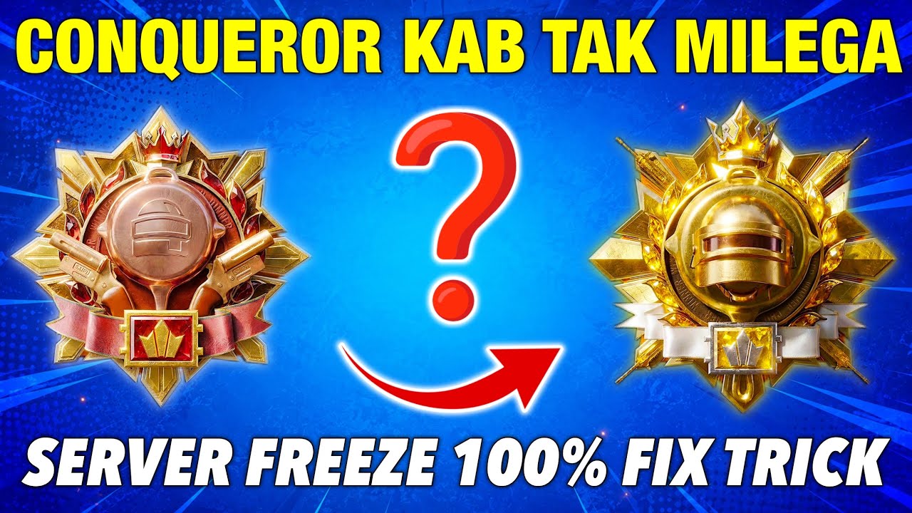 😱 DAY 03 - Ace Par Conqueror Kab Tak? | BGMI 4.5 Solo Rank Push Tips | Server Freeze Fix