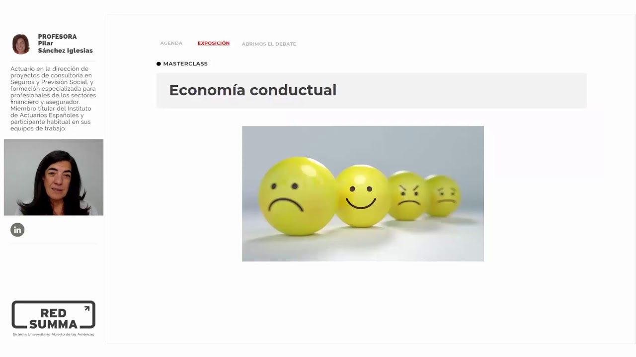 Masterclass IEP: Economía del comportamiento y arquitectura de las decisiones.