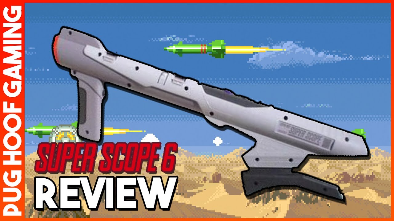 Super Scope 6 Review - 6 Super Scope Games in One Cartridge! - Super Scope Review (60 fps gameplay)