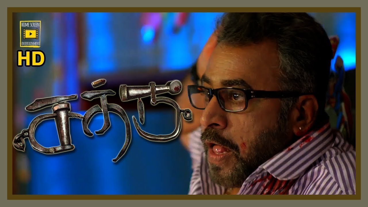 Laguparan kills Ponvannan | Sathru Movie Scenes | Kathir saves Neelima Rani's parents