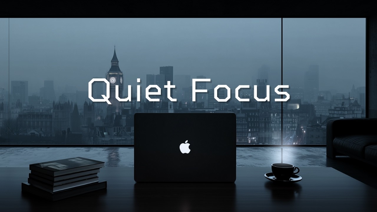 Your Digital Workspace in London | Deep Work Focus Music for Productivity (2 Hours)