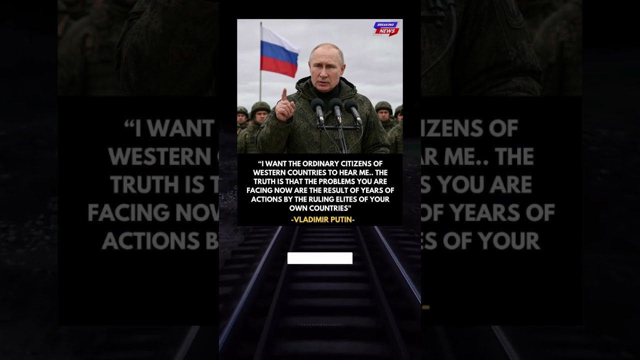 Putin's Powerful Message to the West Goes Viral