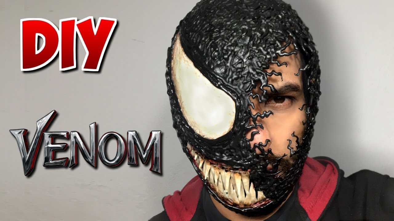 DIY Máscara do Venom.