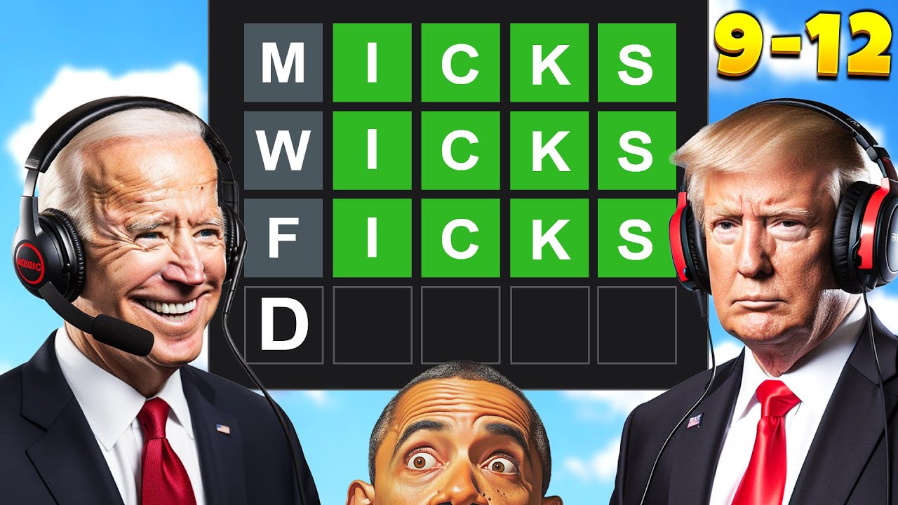 Президенты США играют в WORDLE 9-12