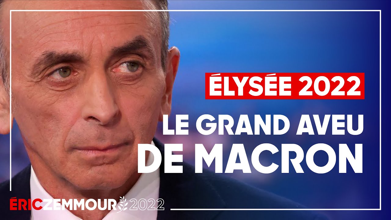 Eric Zemmour invit&eacute; &agrave; Elys&eacute;e 2022 sur France 2