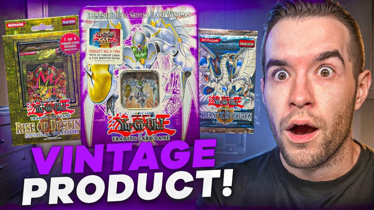 Otwieranie puszki Yugioh ELEMENTAL HERO z dzieciństwa!