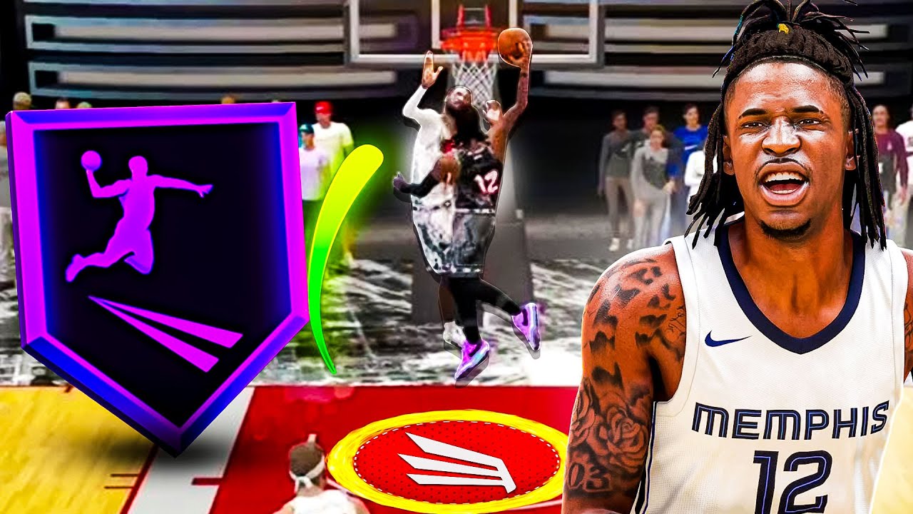 This JA MORANT BUILD is TERRORIZING REC PLAYERS in NBA 2K24! CRAZY CONTACT DUNKS + BEST SLASHER