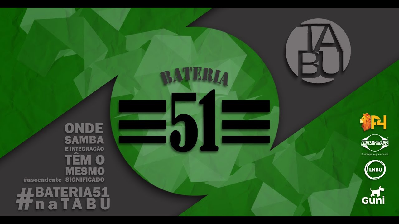 TABU 2018 - Bateria 51 (Grupo Ascendente)