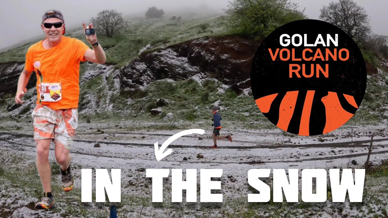 The Golan Volcano Run In The Snow | We Run Everywhere