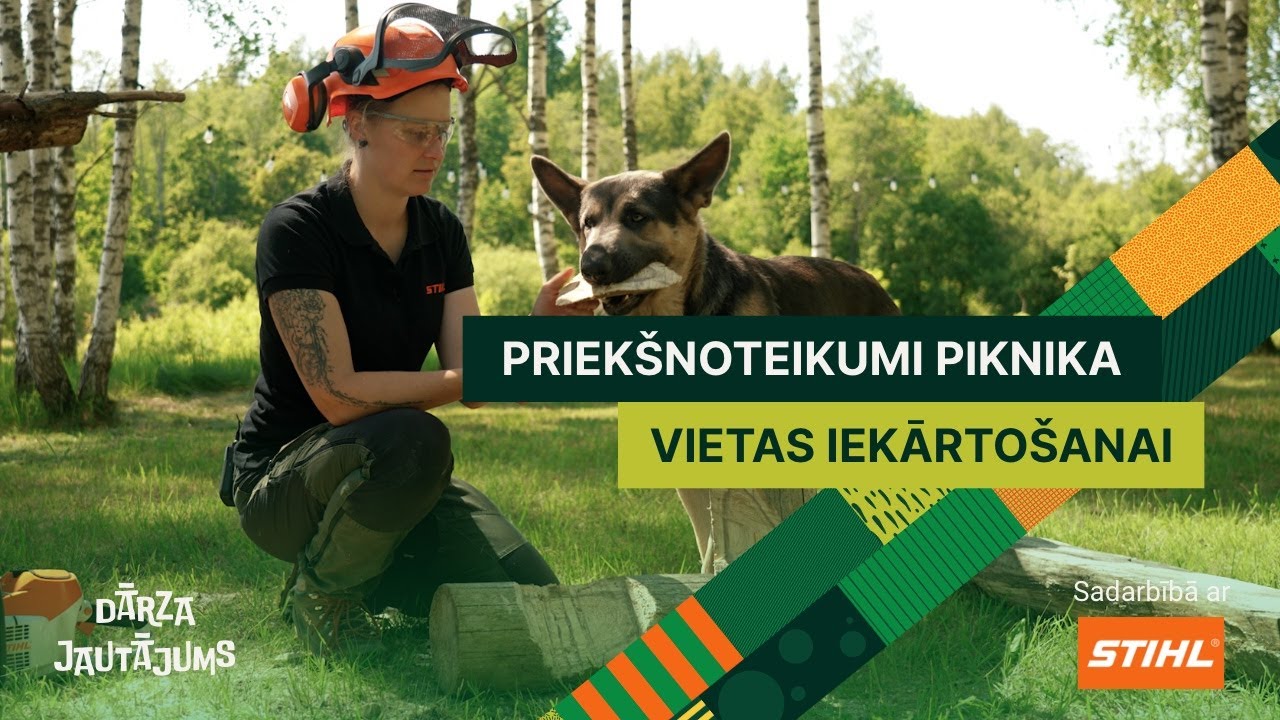 Dārza jautājums: Priekšnoteikumi piknika vietas iekārtošanai