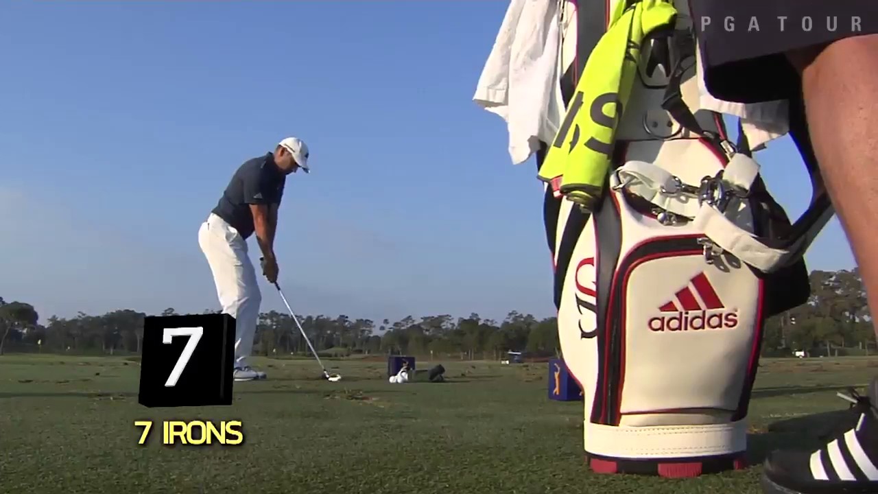 Sergio García´s pre-round warm-up routine