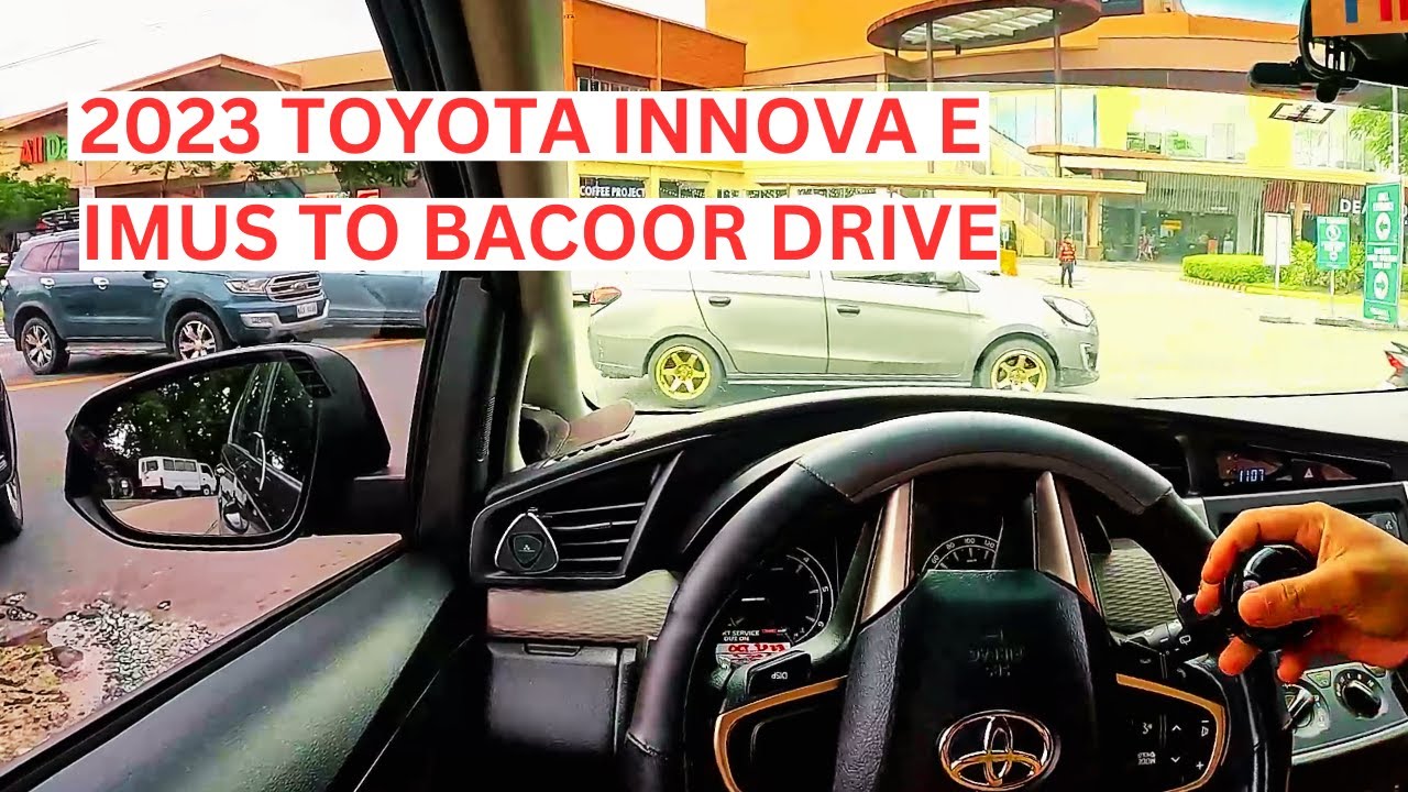 2023 Toyota Innova E AT | 30 Mins drive from Imus to Bacoor | No commentaries!