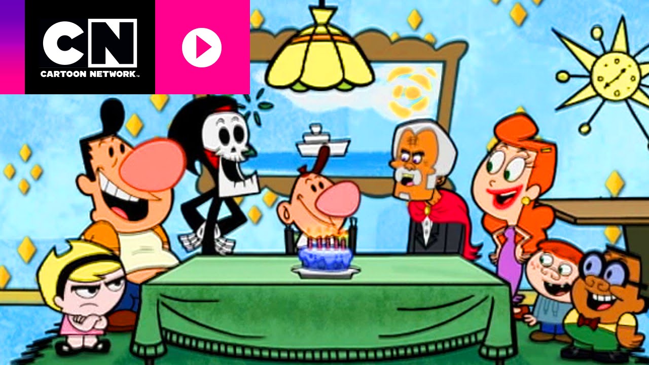 Festejando a morir | Las sombrías aventuras de Billy & Mandy  | Cartoon Network