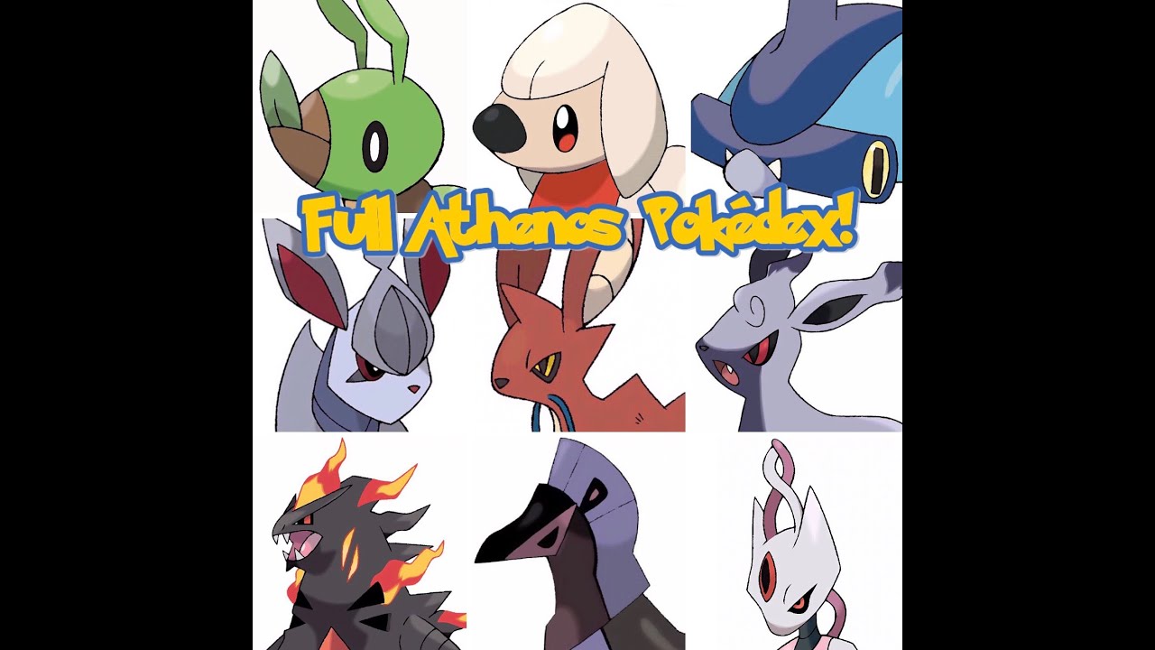 1000 Subscriber Special! Epic Full Athenos Pokédex Reveal!