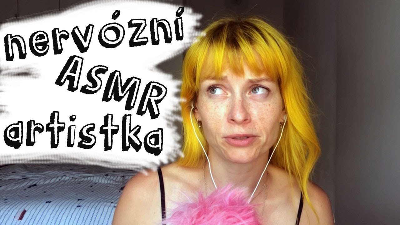 asmr cz ○○○ Nervózní ASMR artistka (roleplay, šeptání)