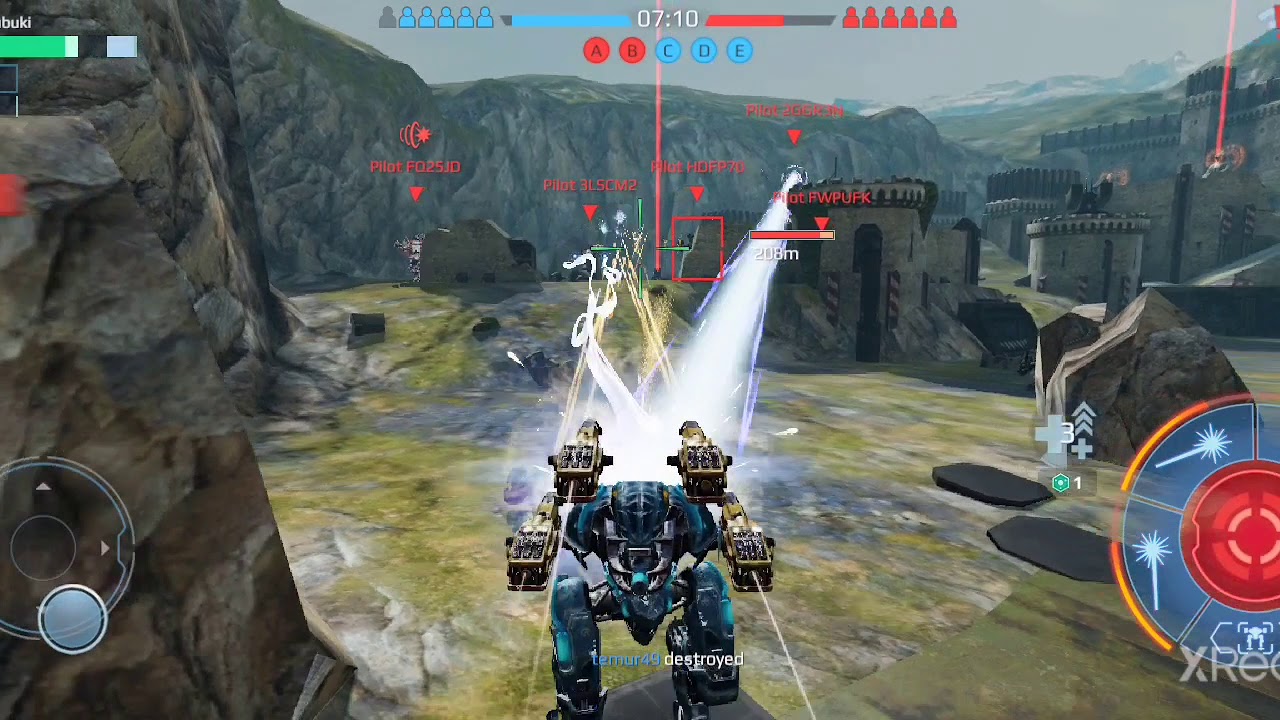 Ivory Atomizer Leech OP!  War Robots: Test Server Gameplay #5