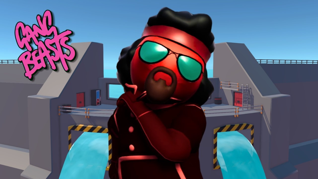 Playing A New Modded Map in Gang Beasts 👀