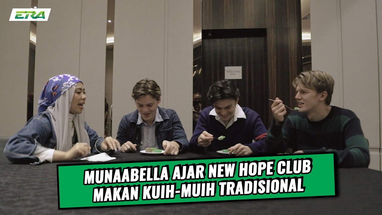 Munaabella ajar New Hope Club Makan Kuih-muih Tradisional