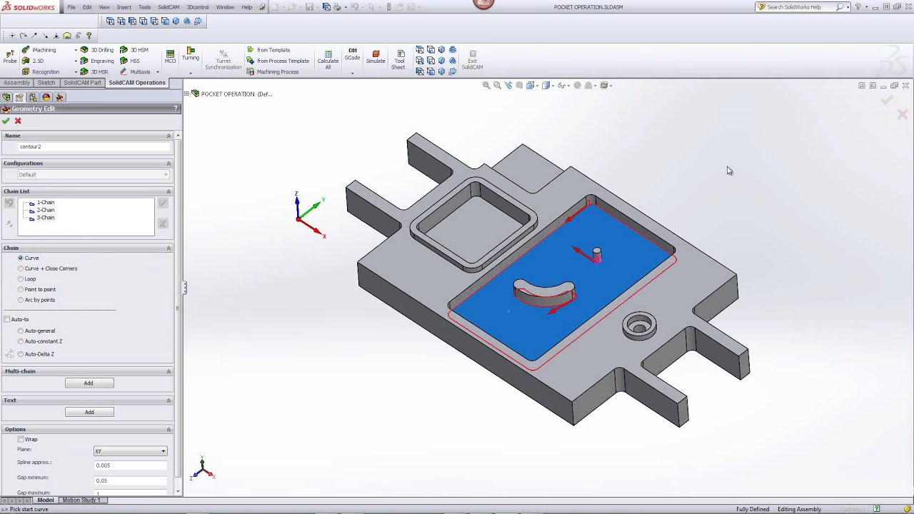 Pocket, Part 3: Pocket Technology options - Contour