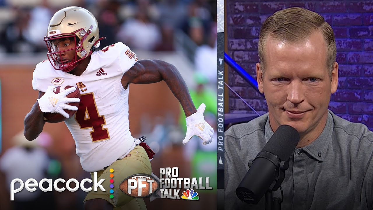 Chris Simms defends his 2023 NFL Draft WR rankings | Pro Football Talk | NFL on NBC