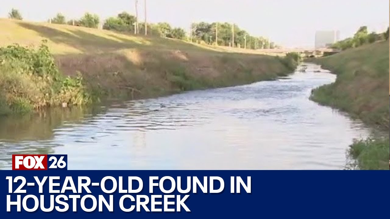 12-year-old girl found dead in creek, Houston police suspect foul play