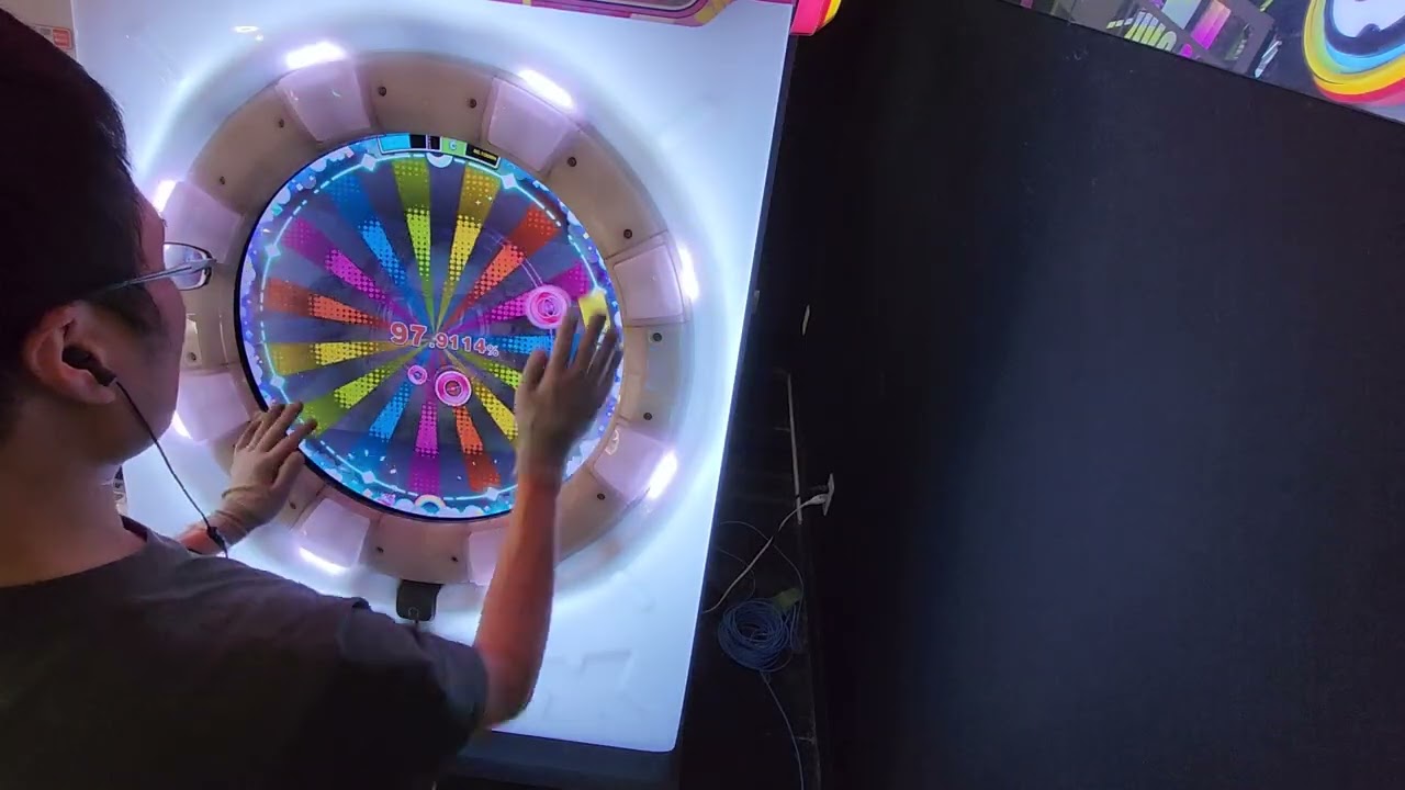 【maimai手元動画】 居並ぶ穀物と溜息まじりの運送屋 MASTER 初見 96.0942%