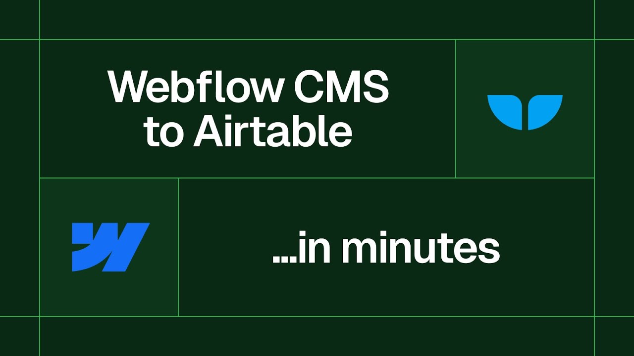 How to sync Webflow and Airtable (with Whalesync)