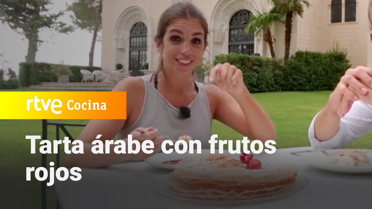 Tarta árabe con frutos rojos - Aquí la Tierra | RTVE Cocina