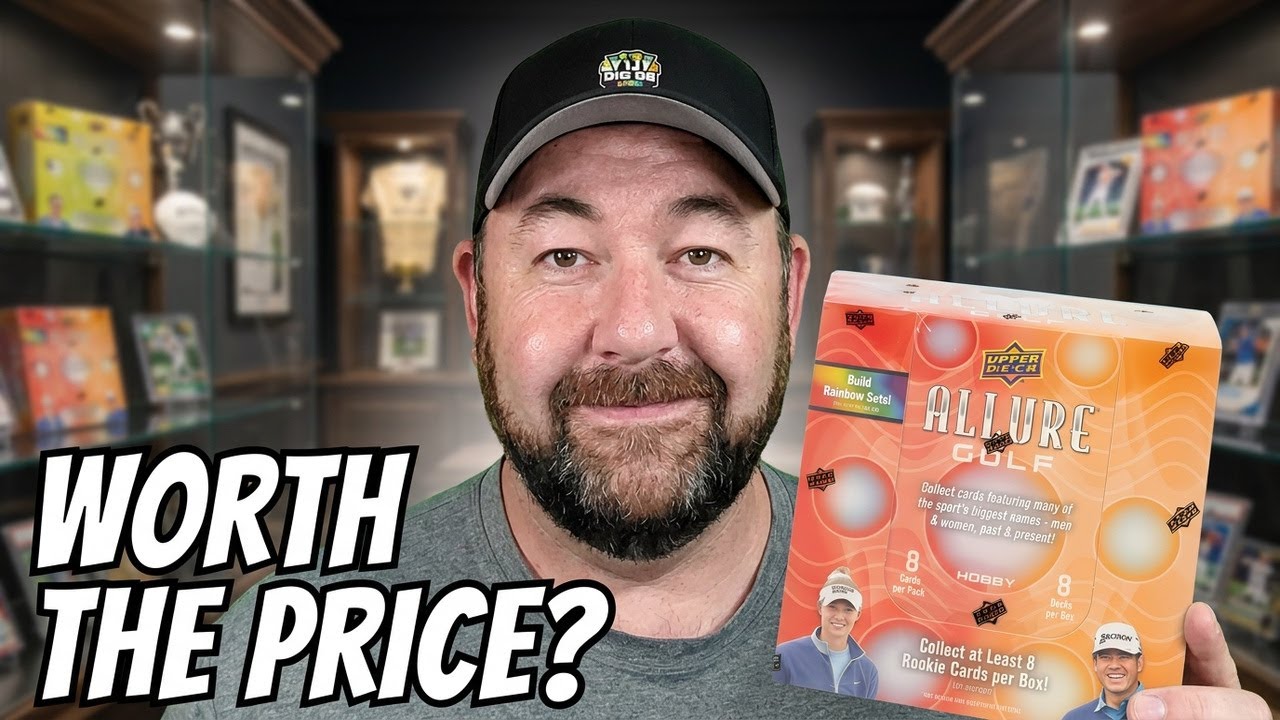 🚨 ПЕРВЫЙ ВЗГЛЯД: бокс для гольфа Upper Deck Allure Golf Hobby Box 2026 года&hellip; Стоит ли его покупат...