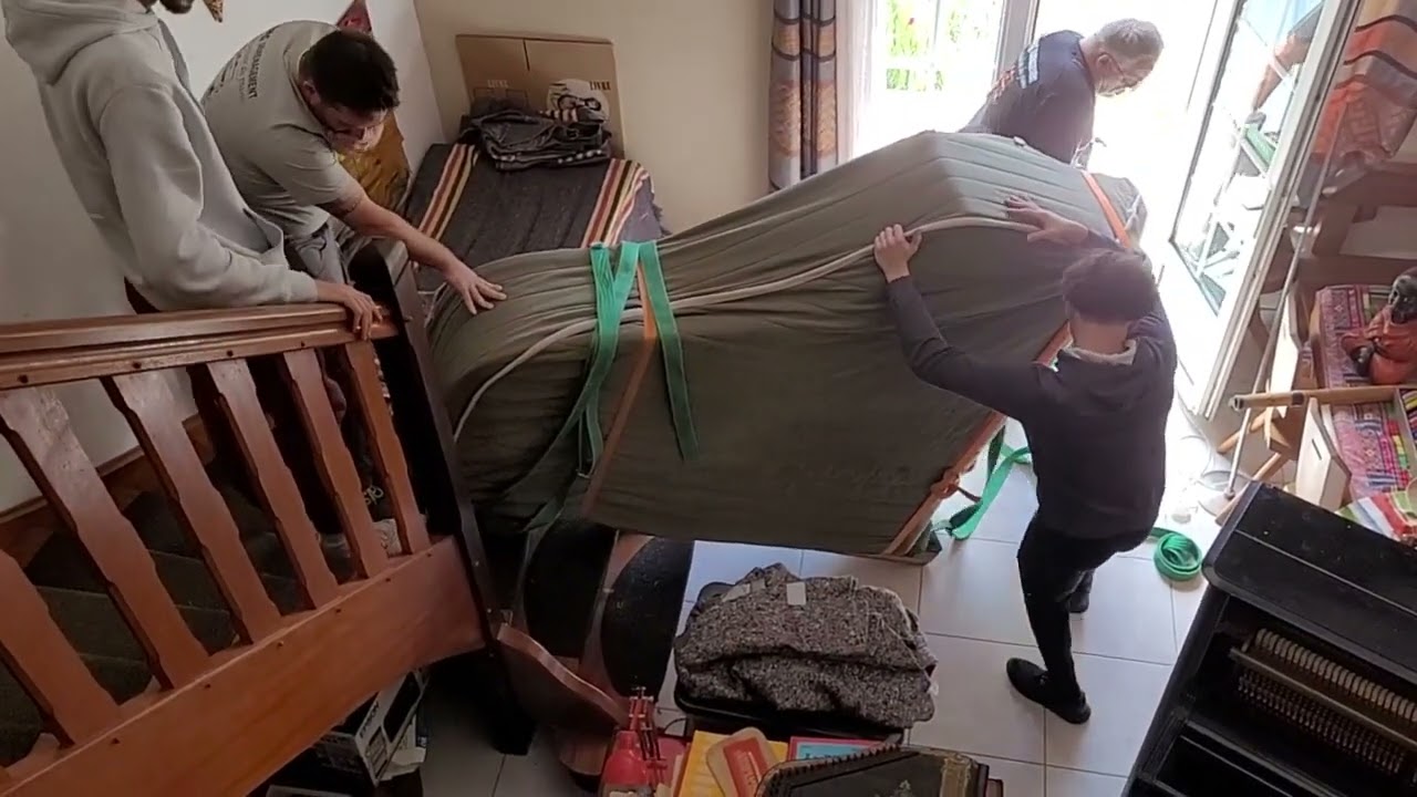 Le déménagement de mon piano Erard demi-queue