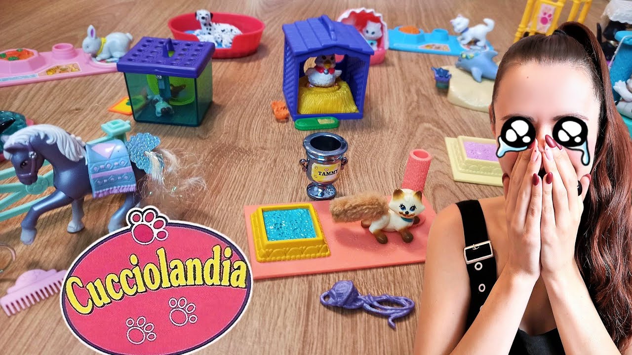 MA VE LI RICORDATE?? Vi mostro i miei Cucciolandia, giocattoli anni 90!