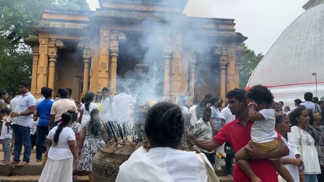 Wesak day of Kalaniya temple Sri lanka.