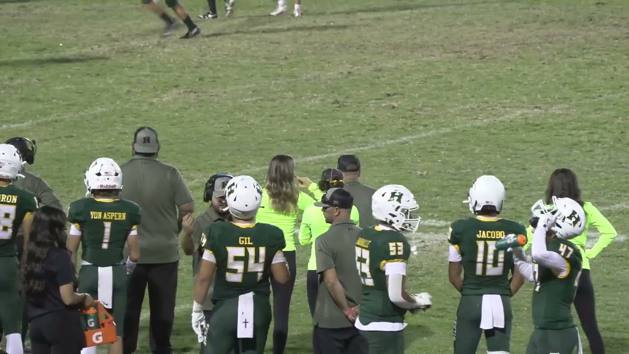 2025 Hilmar Football Game vs Ripon Christian