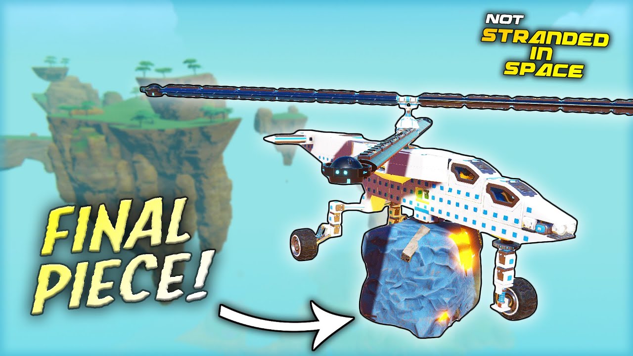 Finding The FINAL Rocket Parts With a FUTURISTIC Helicopter! (Trailmakers Stranded in Space Ep. 10)